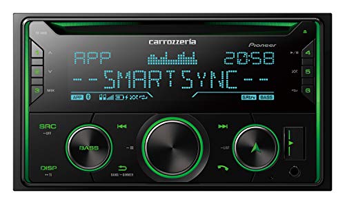 Pioneer カーオーディオ FH-4600 2D CD Bluetooth USB iPod iPhone AUX カロッツェリア